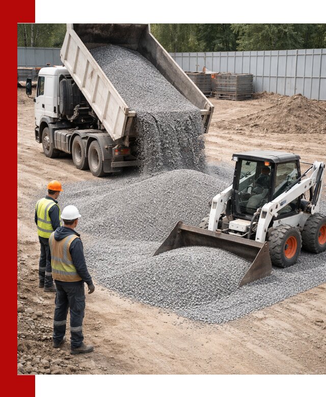 Доставка и продажа гранитного щебня фракции 0-5 в Ухте