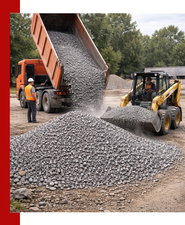 Купить гранитный щебень фракции 5–10 в Ухте с доставкой