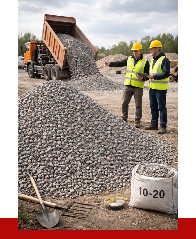 Гранитный щебень фракция 10-20 в Ухте от 4253 руб.|ПРОНЕРУДХта