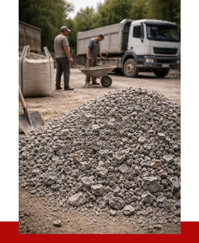 Гранитный щебень фракция 20-40 в Ухте от 3240 руб. ПРОНЕРУДХта