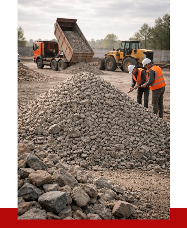 Гранитный щебень фракция 40-70 в Ухте от 2531 руб ПРОНЕРУДХта