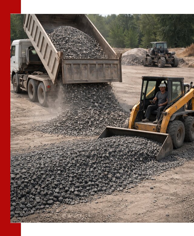 Гранитный щебень фракция 40-70 с доставкой в Ухте