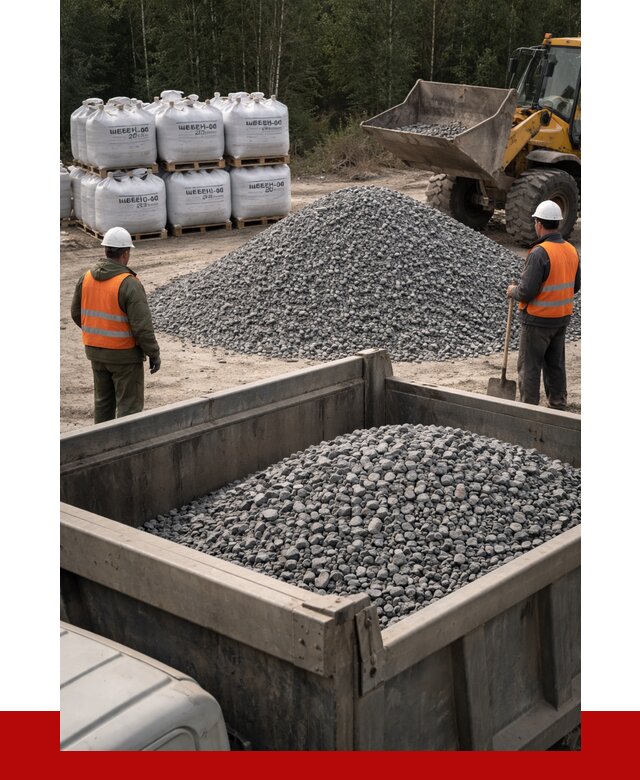 Щебень габбро диабаз 20-40 в Ухте от 3443 руб. | ПРОНЕРУДХта