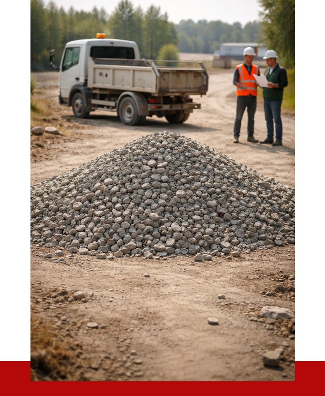 Гравийный щебень фракция 20-40 в Ухте от 1215 р. | ПРОНЕРУДХта
