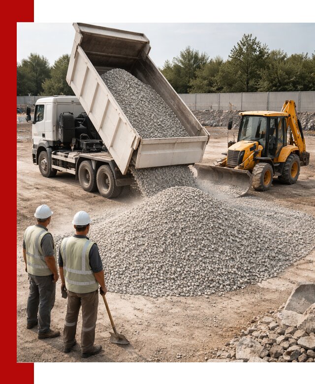 Купить известняковый щебень фракции 5–10 мм с доставкой в Ухте