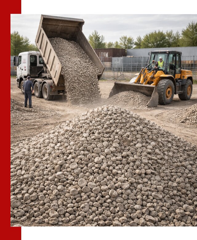 Доломитовый щебень фракции 20–41 с доставкой в Ухте