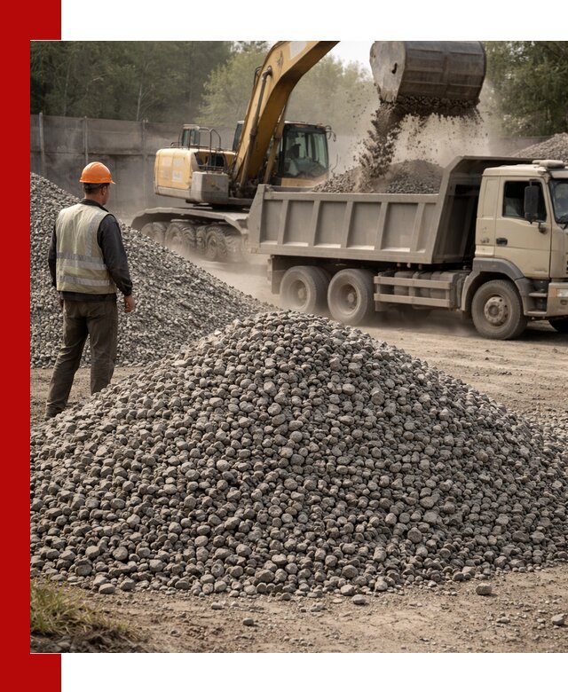 Шлаковый щебень фракция 5-20 с доставкой в Ухте