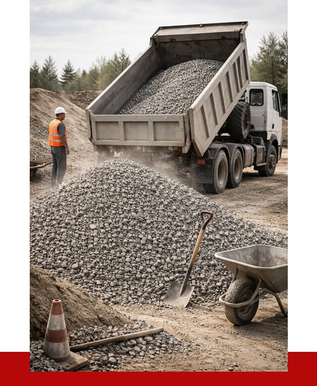 Купить вторичный щебень в Ухте от 1519 р. - ПРОНЕРУДХта