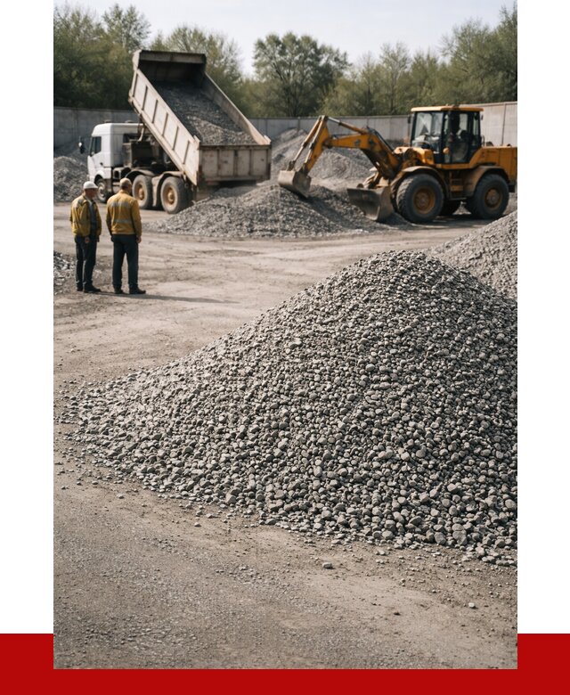 Вторичный щебень фр. 5-20 в Ухте от 1620 р. - ПРОНЕРУДХта