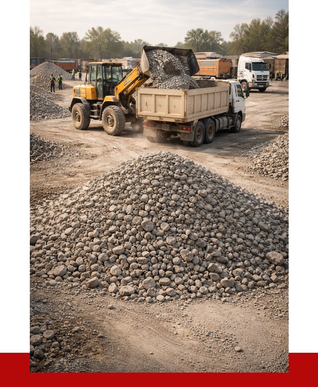 Вторичный щебень фракция 40-70 в Ухте от 1762 р, ПРОНЕРУДХта