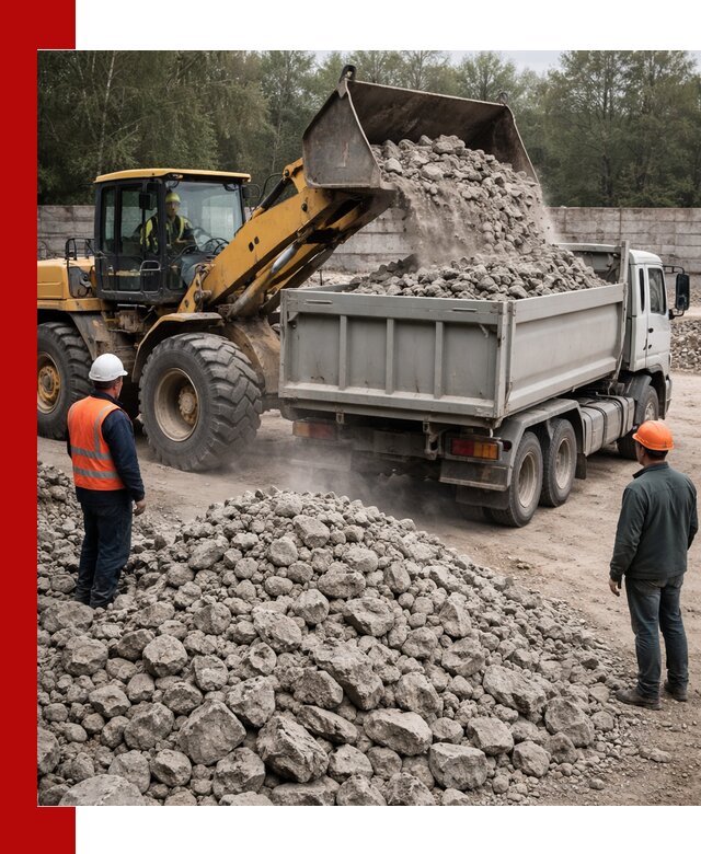 Вторичный щебень фракция 70–150 в Ухте с доставкой