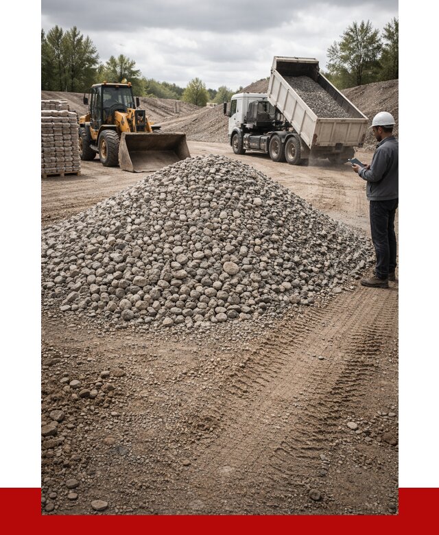 Купить бетонный щебень в Ухте, от 3240 р. ПРОНЕРУДХта