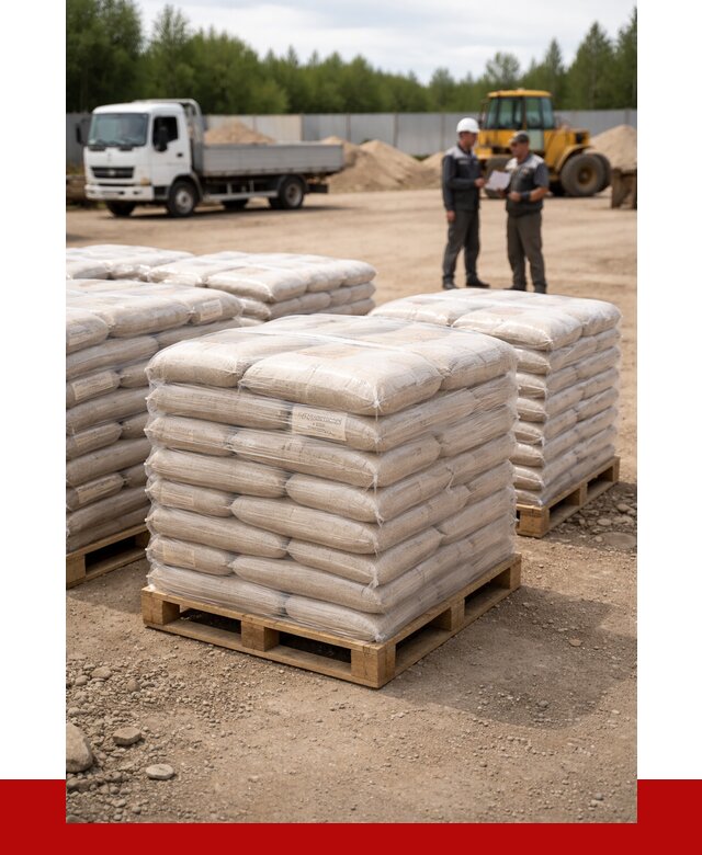 Карьерный песок в мешках в Ухте от 1215 р. - ПРОНЕРУДХта