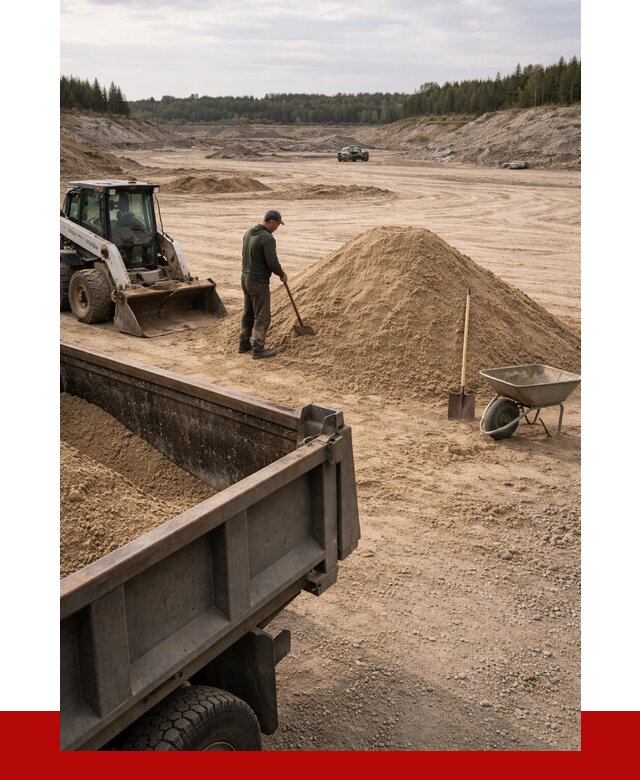 Карьерный песок среднезернистый в Ухте, от 2228 р. ПРОНЕРУДХта