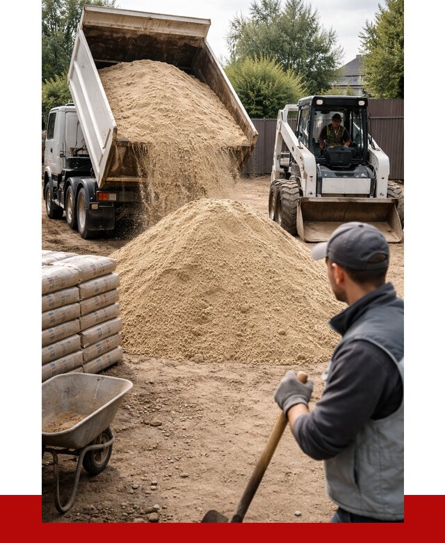 Мытый речной песок с доставкой в Ухте от 1468 р. | ПРОНЕРУДХта