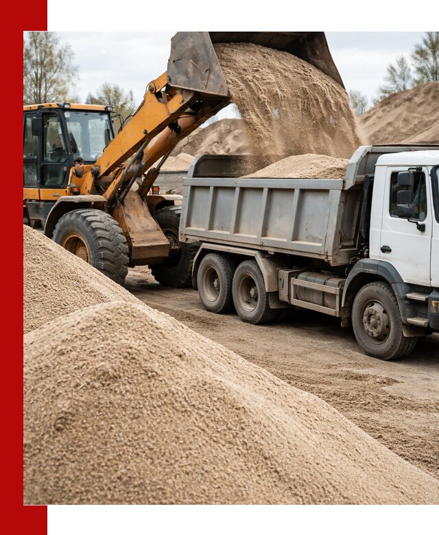 Доставка сеяного песка в Ухте оптом и в розницу