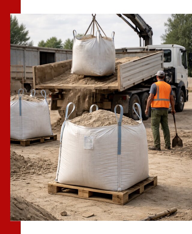 Доставка песка в биг бег в Ухте быстро и без лишних хлопот