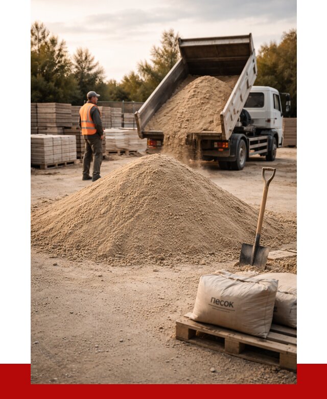 Купить сухой песок в Ухте с доставкой от 2430 р. | ПРОНЕРУДХта