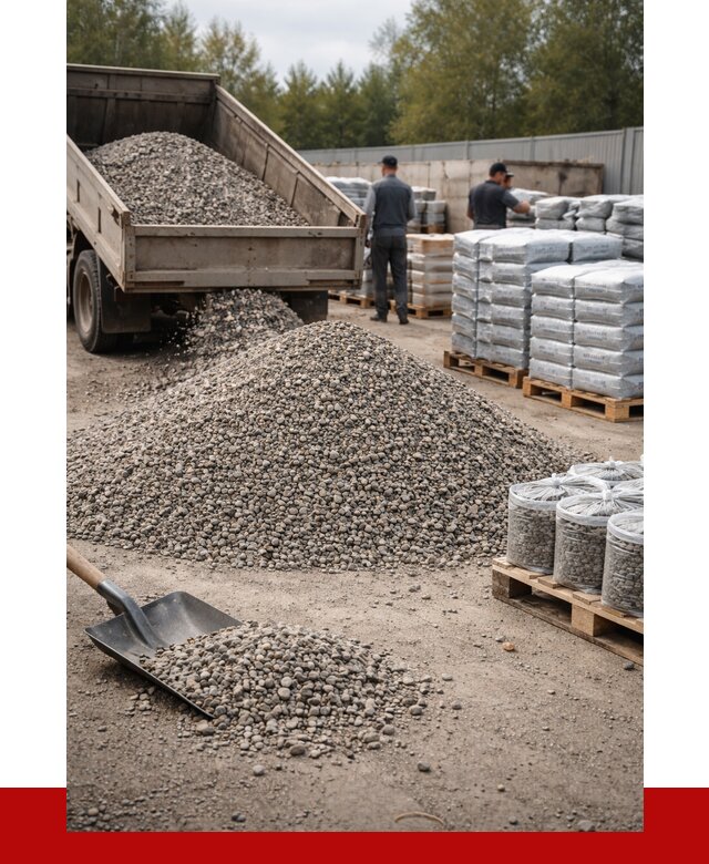 Гравий фракция 5-20 в Ухте купить от 2329 р. ПРОНЕРУДХта
