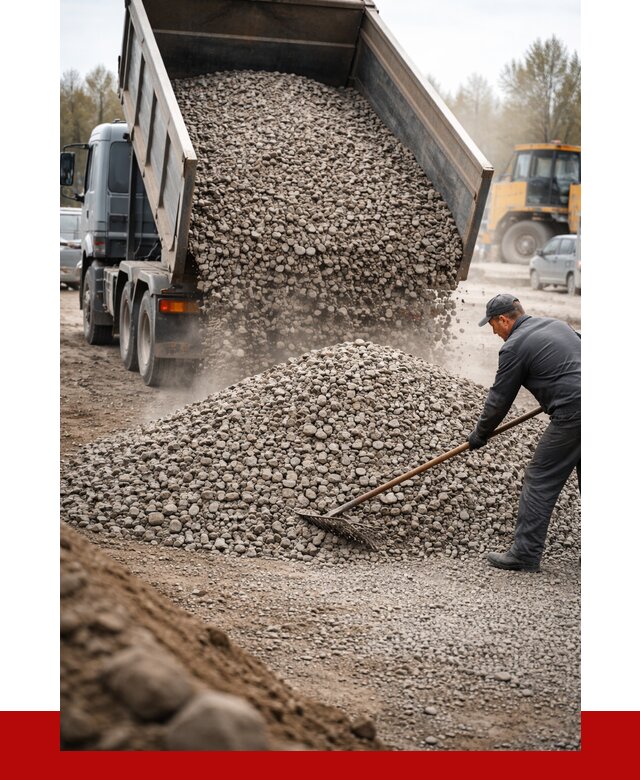 Гравий фракция 20-40 в Ухте от 2531 р. доставка | ПРОНЕРУДХта