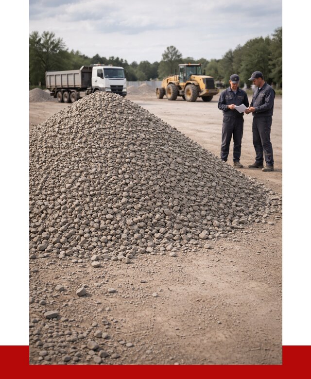 Купить гравий фракция 40-70 в Ухте от 1215 р. | ПРОНЕРУДХта