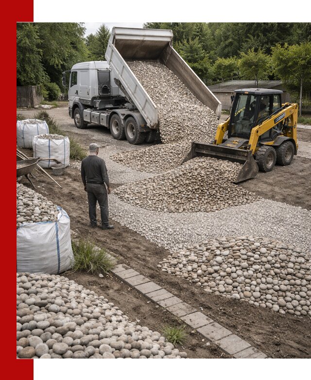 Доставка морской гальки оптом и в розницу в Ухте