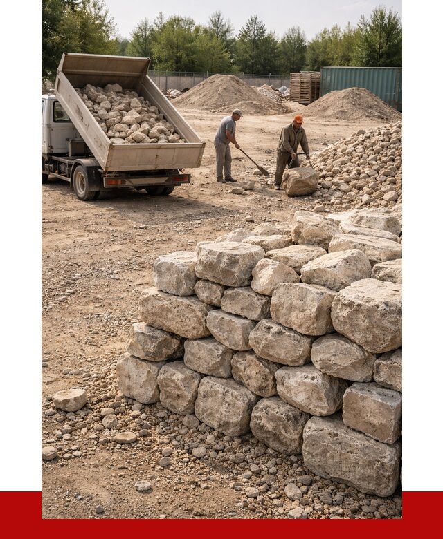 Бутовый камень известняковый в Ухте от 4253 р. | ПРОНЕРУДХта