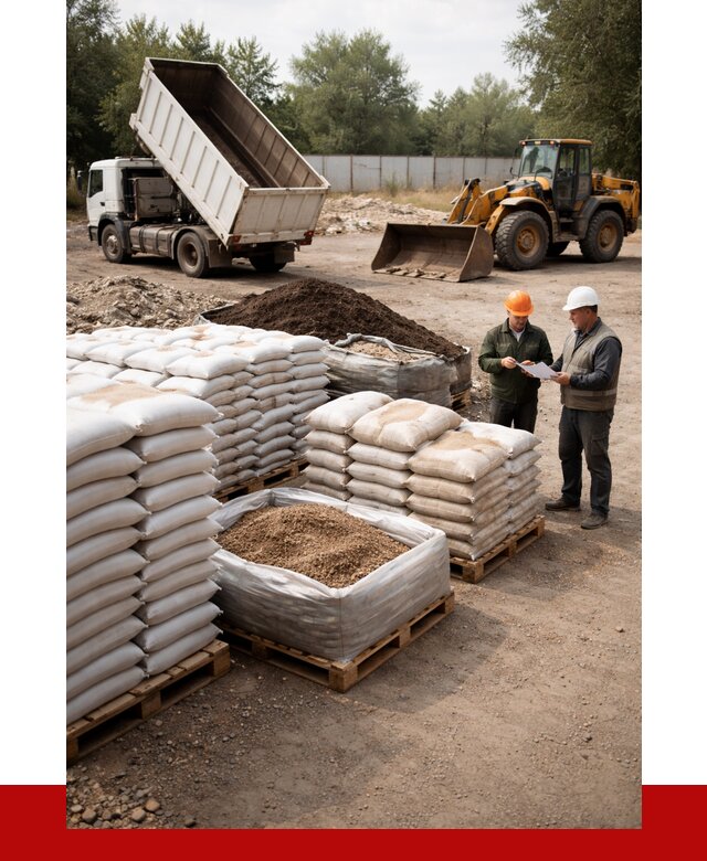 Купить ПГС с доставкой в Ухте от 4556 р. за куб | ПРОНЕРУДХта