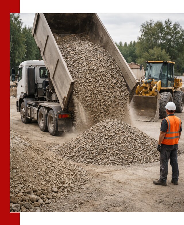 Доставка щпс в Ухте — щебеночно-песчаная смесь под заборы и дорожки