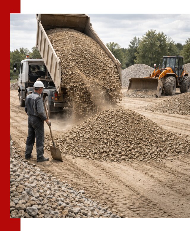 Доставка щпс С3 в Ухте самосвалами и бортовыми грузовиками