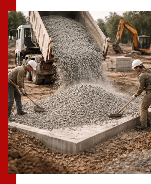 Доставка и продажа отсева для бетона в Ухте