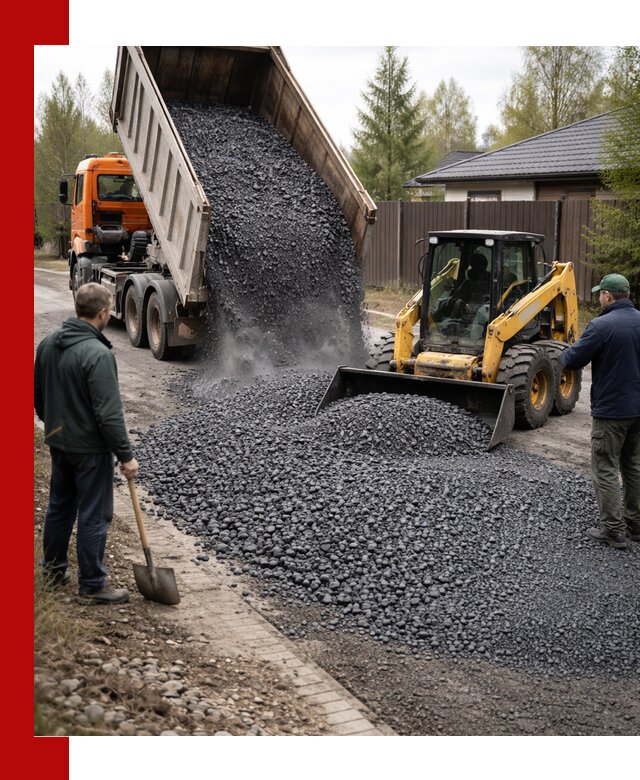 Крошка габбро с доставкой в Ухте для строительных работ