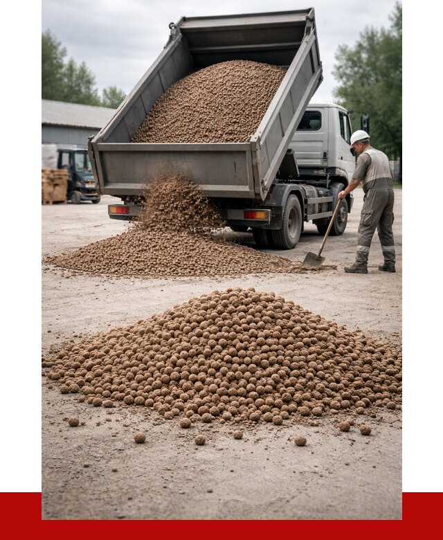 Керамзит с доставкой в Ухте от 4253 р. за м3 | ПРОНЕРУДХта