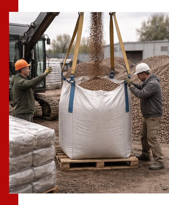 Керамзит в биг-бегах с доставкой в Ухте