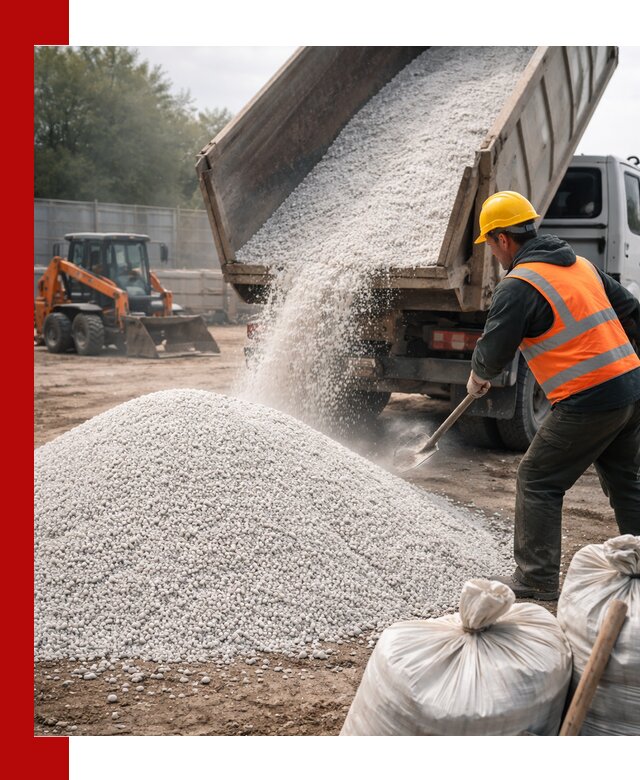 Доставка перлита вспученного в Ухте оптом и в розницу