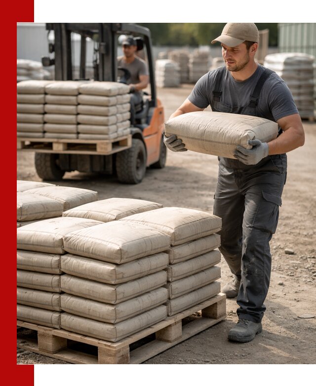 Доставка цемента в мешках оптом и в розницу в Ухте