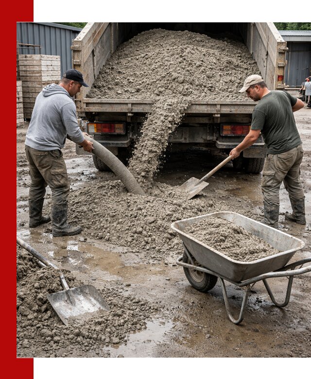 Цементно-песчаная смесь М150 доставка в Ухте