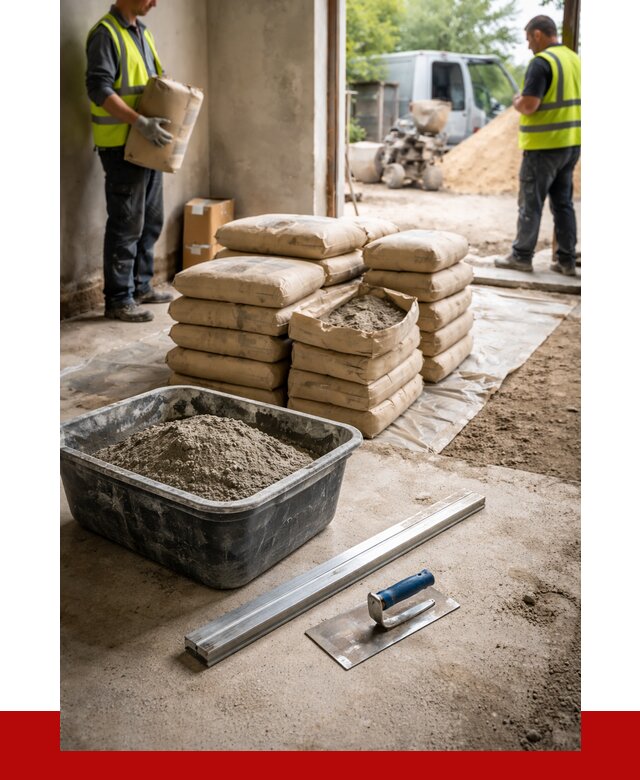 Купить сухую смесь для стяжки в Ухте от 4556 р. | ПРОНЕРУДХта