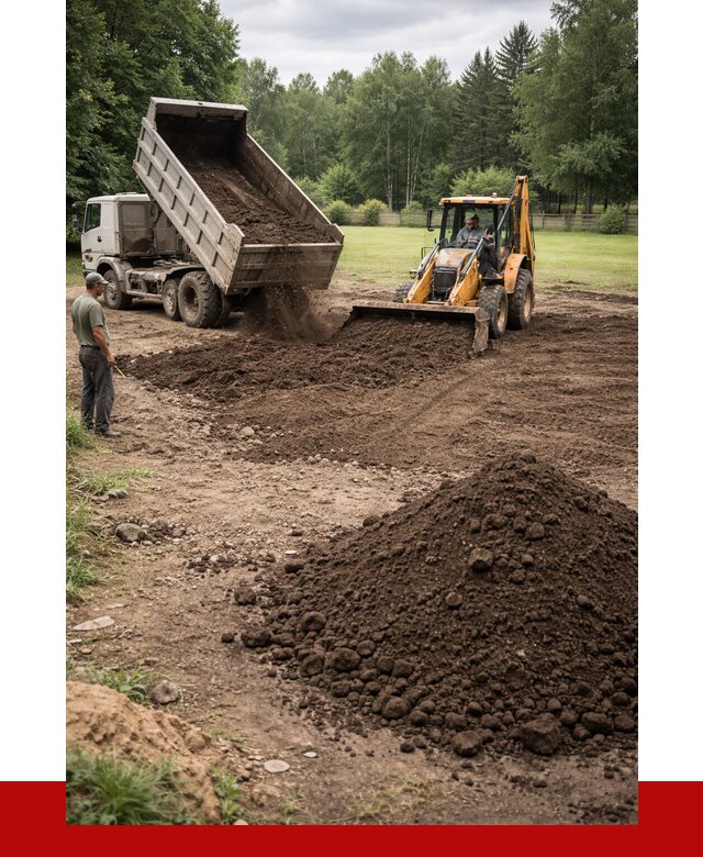 Грунт для выравнивания участка в Ухте от 1215 р. | ПРОНЕРУДХта