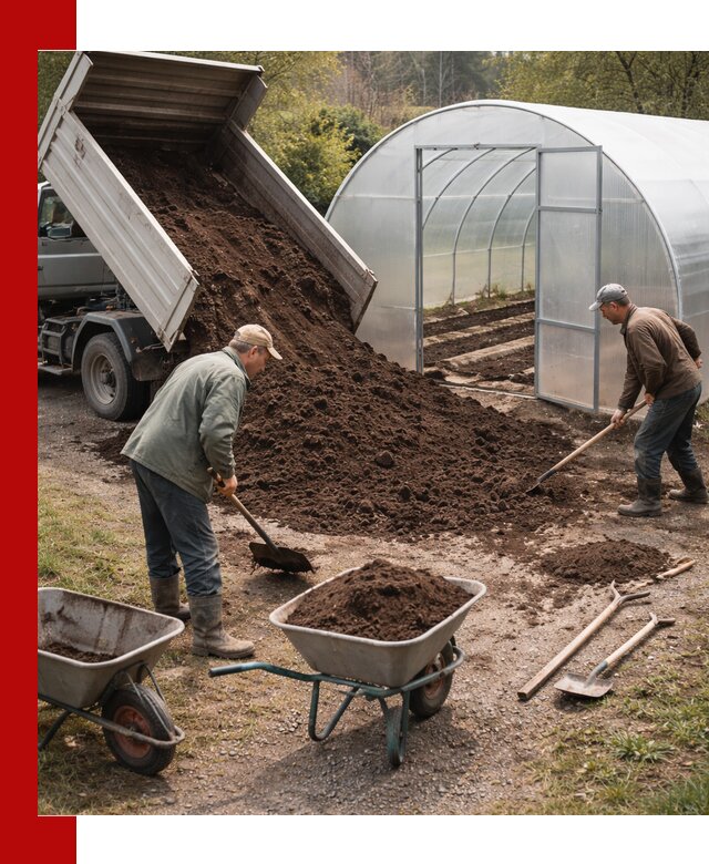 Грунт для теплицы с доставкой в Ухте — плодородный субстрат под растения