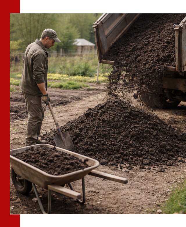 Доставка качественной земли для огорода в Ухте
