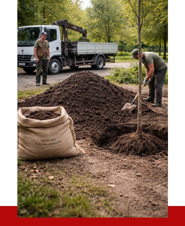 Грунт для посадки деревьев в Ухте от 1215 р. | ПРОНЕРУДХта
