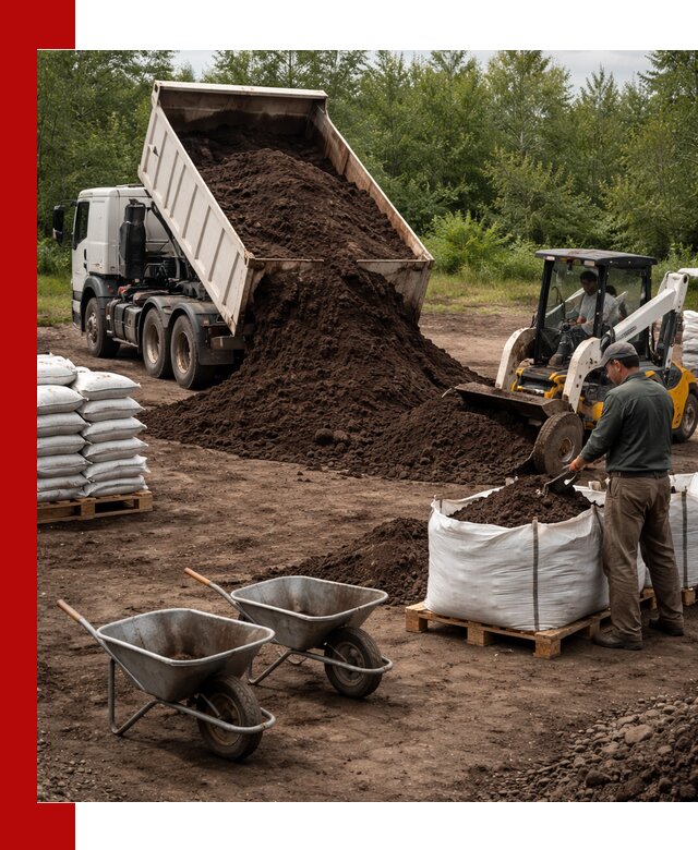 Доставка и продажа торфогрунта в Ухте оптом и в розницу