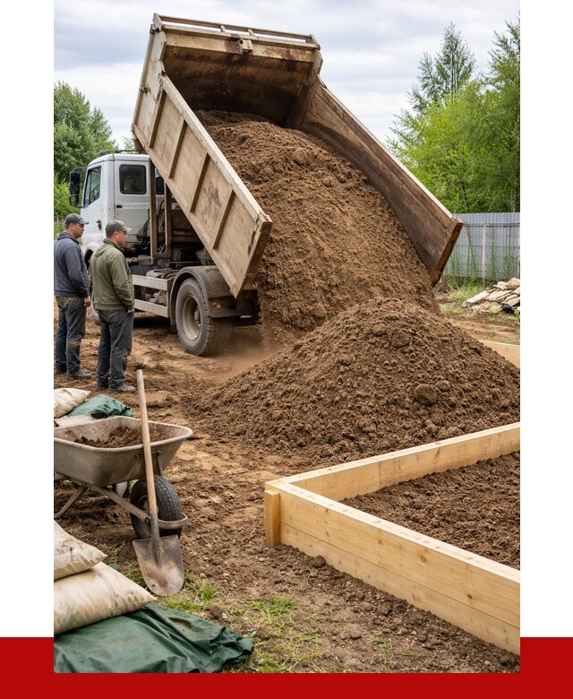 Торфо песчаная смесь в Ухте с доставкой от 1873 р. | ПРОНЕРУДХта