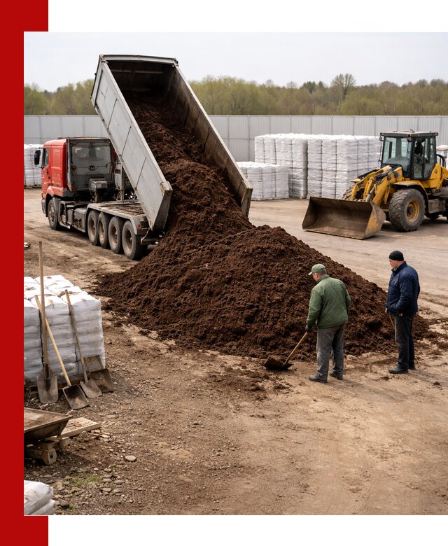 Доставка торфяных смесей оптом и в розницу в Ухте