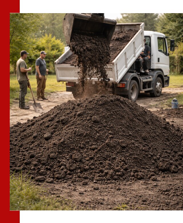 Доставка и продажа чернозема в Ухте оптом и в розницу