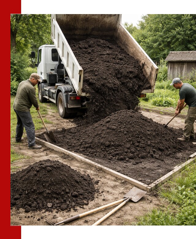 Купить чистый чернозем для огорода с доставкой в Ухте