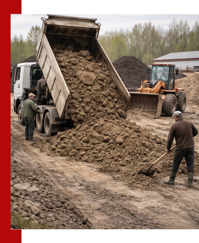 Доставка глин и суглинков в Ухте оптом и вкрай