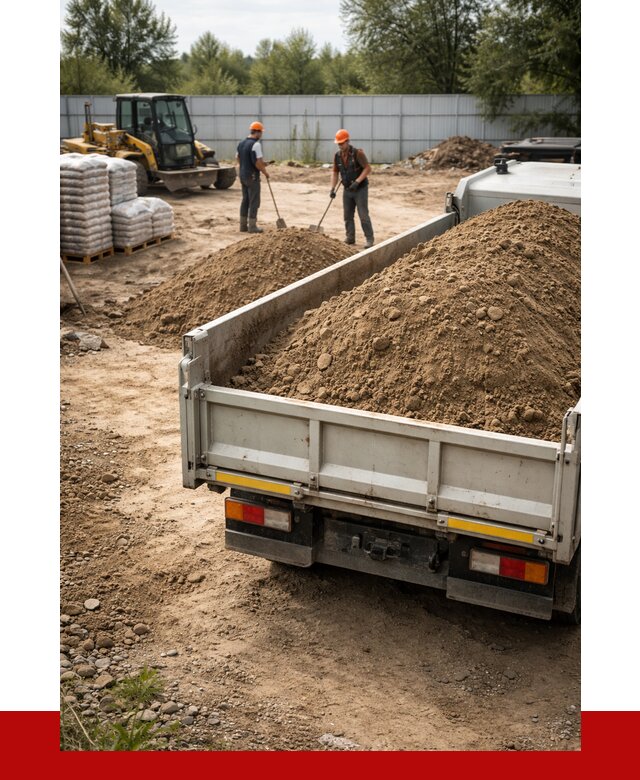 Супесь с доставкой в Ухте от 2481 р. за куб | ПРОНЕРУДХта