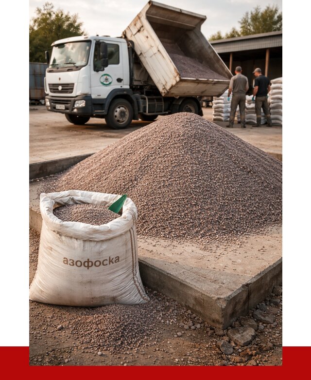 Купить азофоска в Ухте с доставкой от 1215 р. за куб | ПРОНЕРУДХта